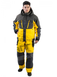 Зимний костюм для рыбалки и охоты TRITON Экстрим -40 (Таслан, желтый)