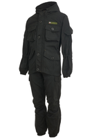 Летний костюм для охоты и рыбалки TAYGERR «Викинг» (рип-стоп, черный)
