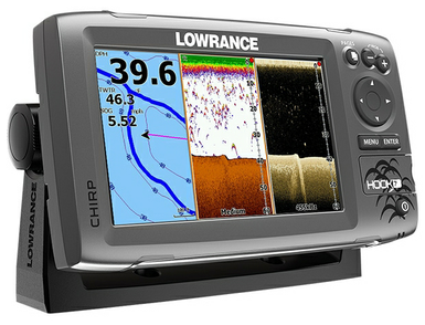 Картплоттер Lowrance HOOK-7 Mid/High/DownScan™
