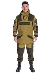 Летний костюм для охоты и рыбалки ONERUS "Горный" анорак (Палатка, темный Хаки)