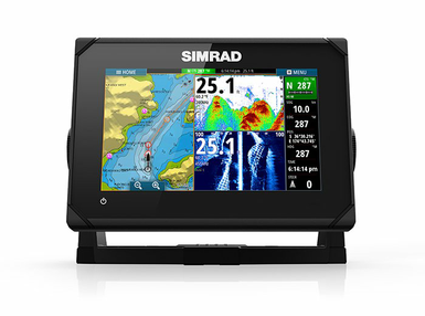 Картплоттер SIMRAD GO7, ROW XSE TotalScan