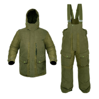 Зимний костюм для рыбалки и охоты Graff 653/753-O-B (BRATEX, оливковый)