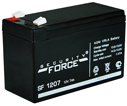 Аккумулятор для эхолота Security Force SF1207