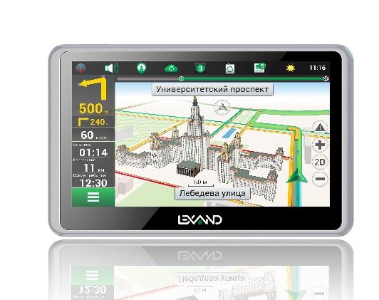 Автомобильный навигатор LEXAND SB5 PRO HDR