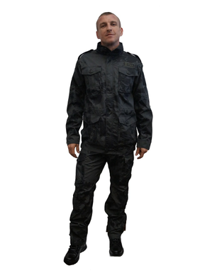 Костюм Novatex «Нато» (смесовая, черный кмф) 7.62