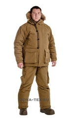 Зимний костюм для рыбалки и охоты Novatex «Хант» -45 (Финляндия, Хаки) PRIDE