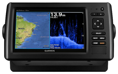 Картплоттер Garmin echoMAP CHIRP 72dv