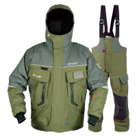 Зимний костюм для рыбалки Graff 214-О-В (BRATEX, оливковый) Поплавок