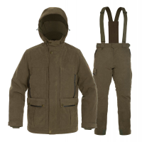 Зимний костюм для рыбалки и охоты Graff 655/755-О-В (BRATEX, оливковый)
