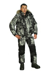 Зимний костюм для рыбалки и охоты Novatex «Фишер» -40 (Алова, PR 008-1-2 GB) GRAYLING