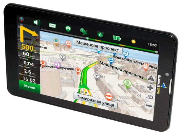 Автомобильный навигатор GlobusGPS GL-700LTE