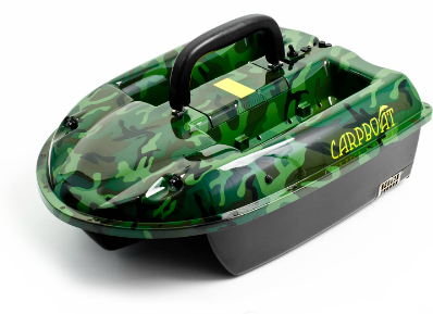 Прикормочный кораблик Carpboat Camo 2,4GHz
