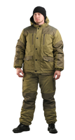 Зимний костюм для рыбалки и охоты URSUS "Горка 3» Зимний Палатка/оксфорд Хаки, Cинтепон/флис -25°C